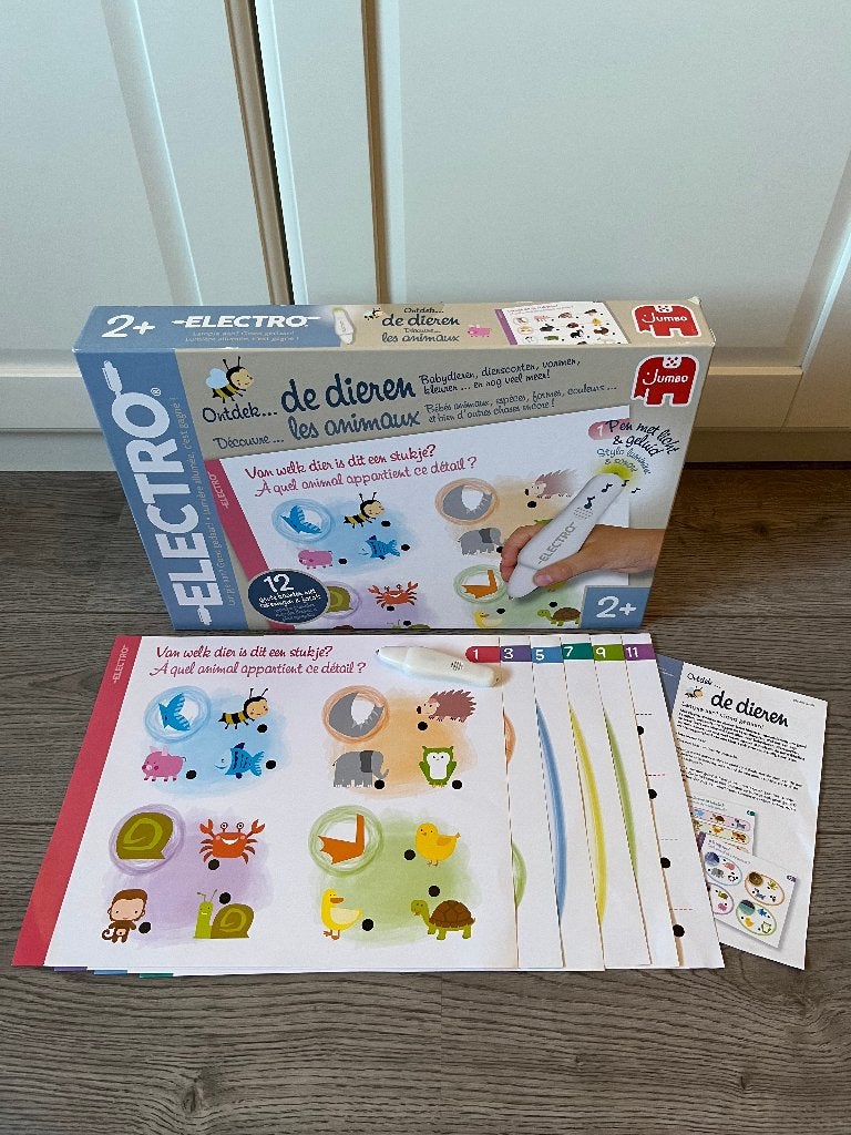Jumbo Electro wonderpen ontdek de dieren, Kinderen en Baby's, Ophalen of Verzenden, Gebruikt, Met licht