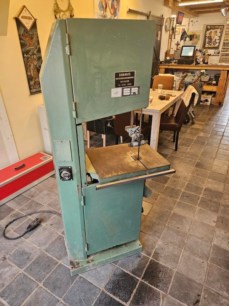 Meber SR Lintzaag - Robuuste Houtbewerkingsmachine, Ophalen, Gebruikt, Meber S.r.l., 70 mm of meer