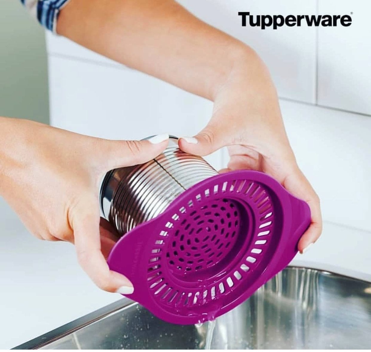 Tupperware vergiet/zeefje groen of oranje, Overige typen, Nieuw, Ophalen of Verzenden, Vaatwasserbestendig