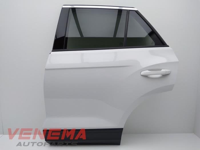 Portier 4Deurs links-achter van een Volkswagen T-Roc, 12 maanden garantie, Gebruikt, -, -