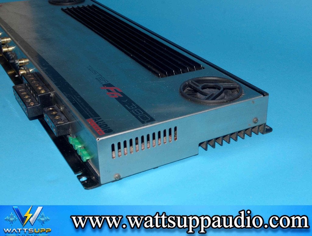 Audio System Twister F6-380 6 kanaals versterker, Gebruikt, Info@optimount.nl, Ophalen of Verzenden, Anholtseweg 48A 7091 HB DINXPERLO