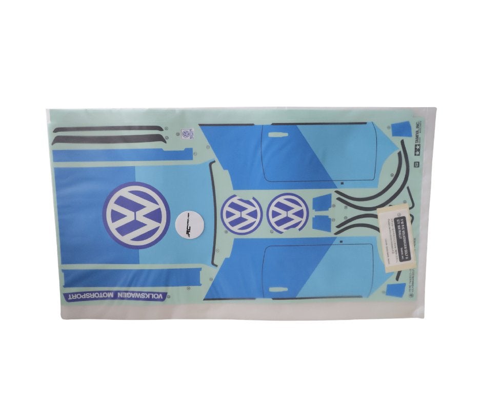 Tamiya 19490076 Sticker Golf II GTI 16V Rallye 19490076