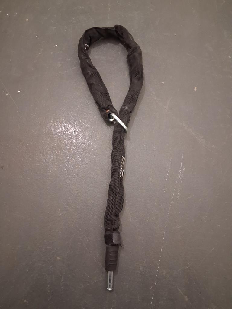 Axa defender solid insteekketting 90cm, Ophalen