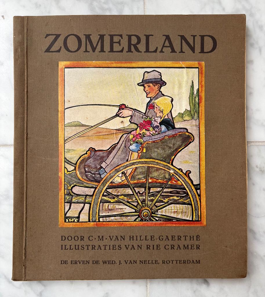 ZOMERLAND Rie Cramer Van Nelle uitgave 1926 - prima staat, Ophalen of Verzenden, Gelezen, Rie Cramer, Prentenboek