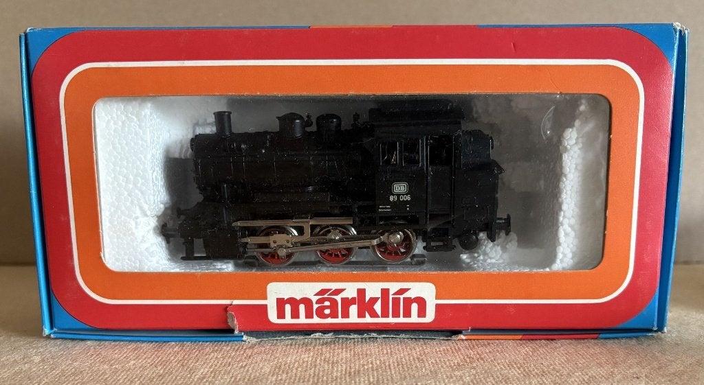 Märklin 3000 Stoomlocomotief HO. In de originele doos. IGST, Wisselstroom, Gebruikt, Locomotief, Ophalen of Verzenden