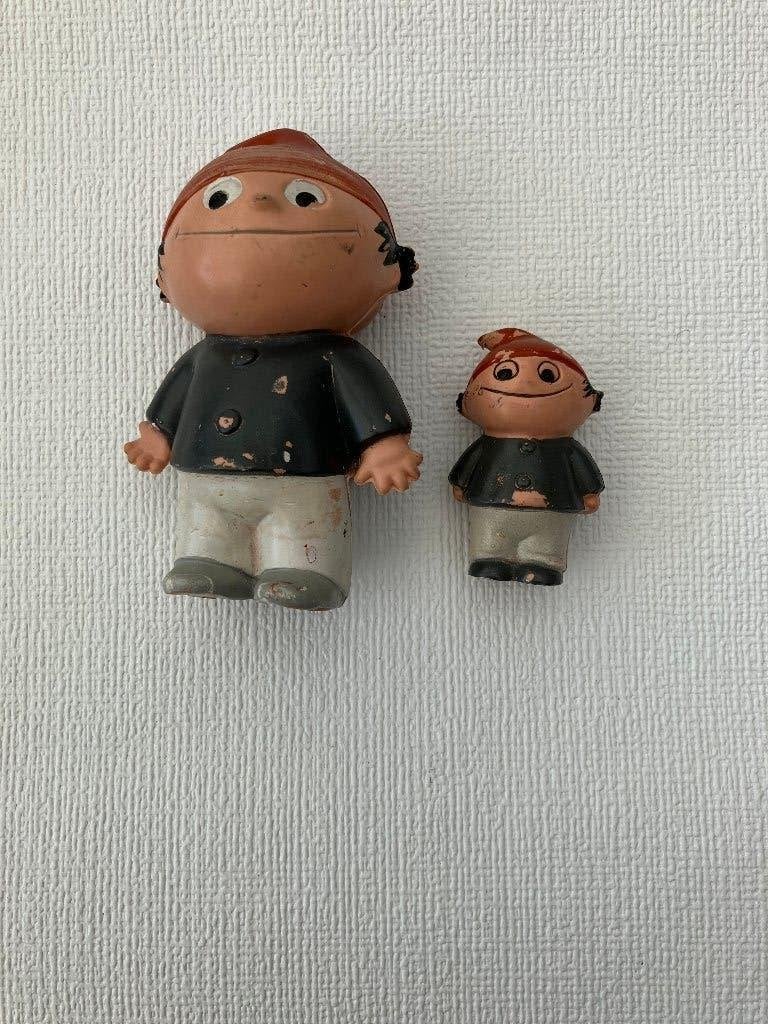 mainzelmannchen 11 en 6 cm, Verzenden, Gebruikt