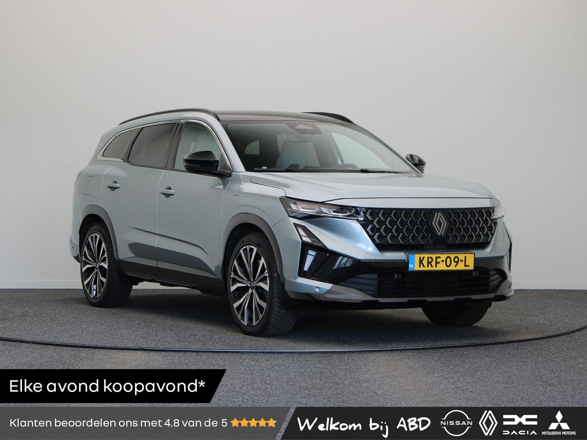 Renault Espace E-Tech full hybrid 200 iconic 7p. | Elektrisc, Auto's, Renault, Bedrijf, Te koop, Espace, 360° camera, ABS, Adaptieve lichten