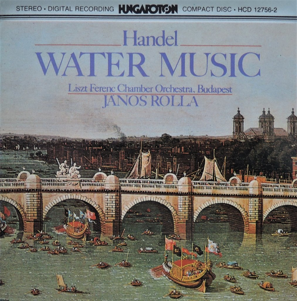 Händel/Water Music - Liszt Ferenc Chamber Orch - HUNGAROTON, Ophalen of Verzenden, Zo goed als nieuw, Orkest of Ballet, Barok