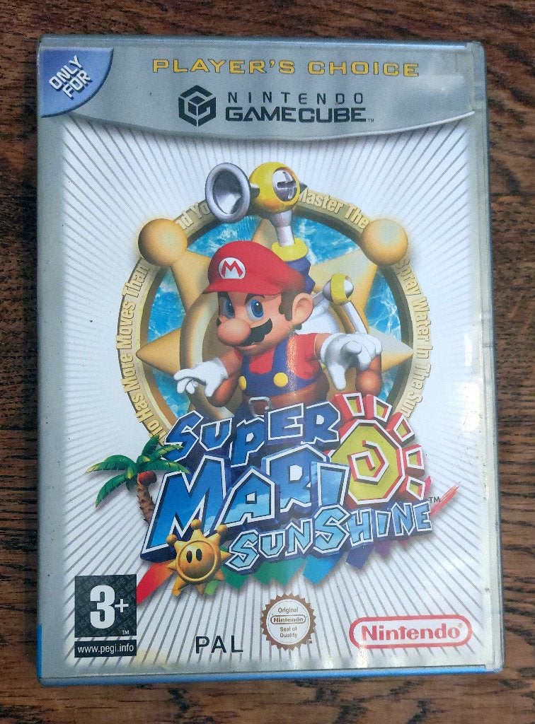 Super Mario Sunshine, Avontuur en Actie, Gebruikt, 1 speler, Eén computer