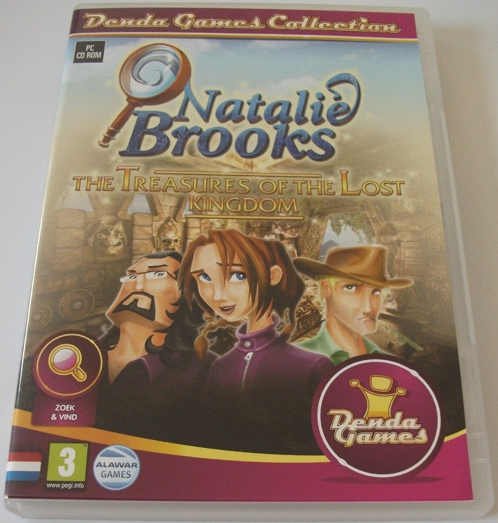 PC Game *** NATALIE BROOKS 2 *** Treasures of Lost Kingdom, Puzzel en Educatief, 1 speler, Ophalen of Verzenden, Zo goed als nieuw