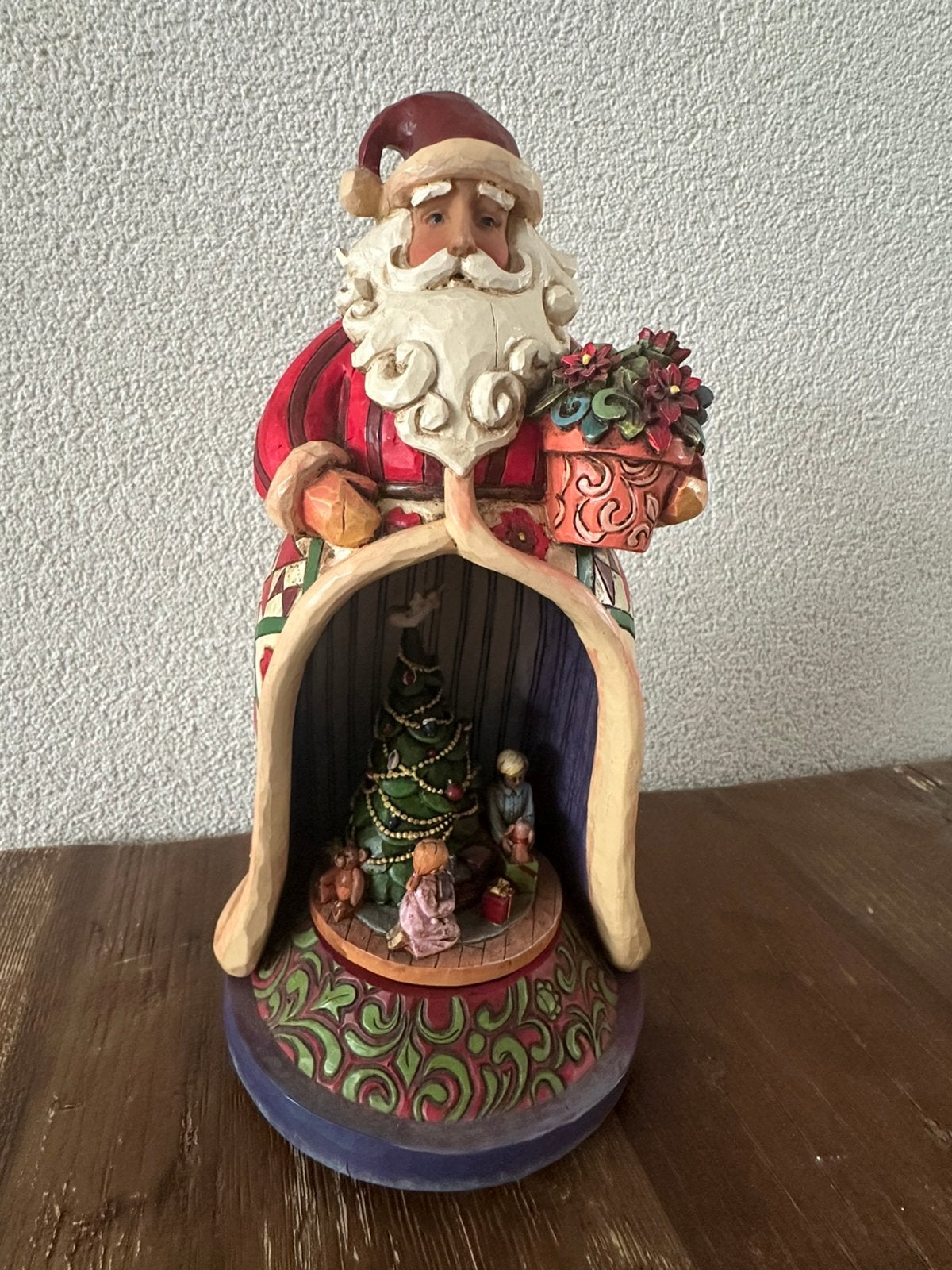 Prachtige Santa Jim Shore met muziek, Verzamelen, Ophalen, Zo goed als nieuw, Overige typen