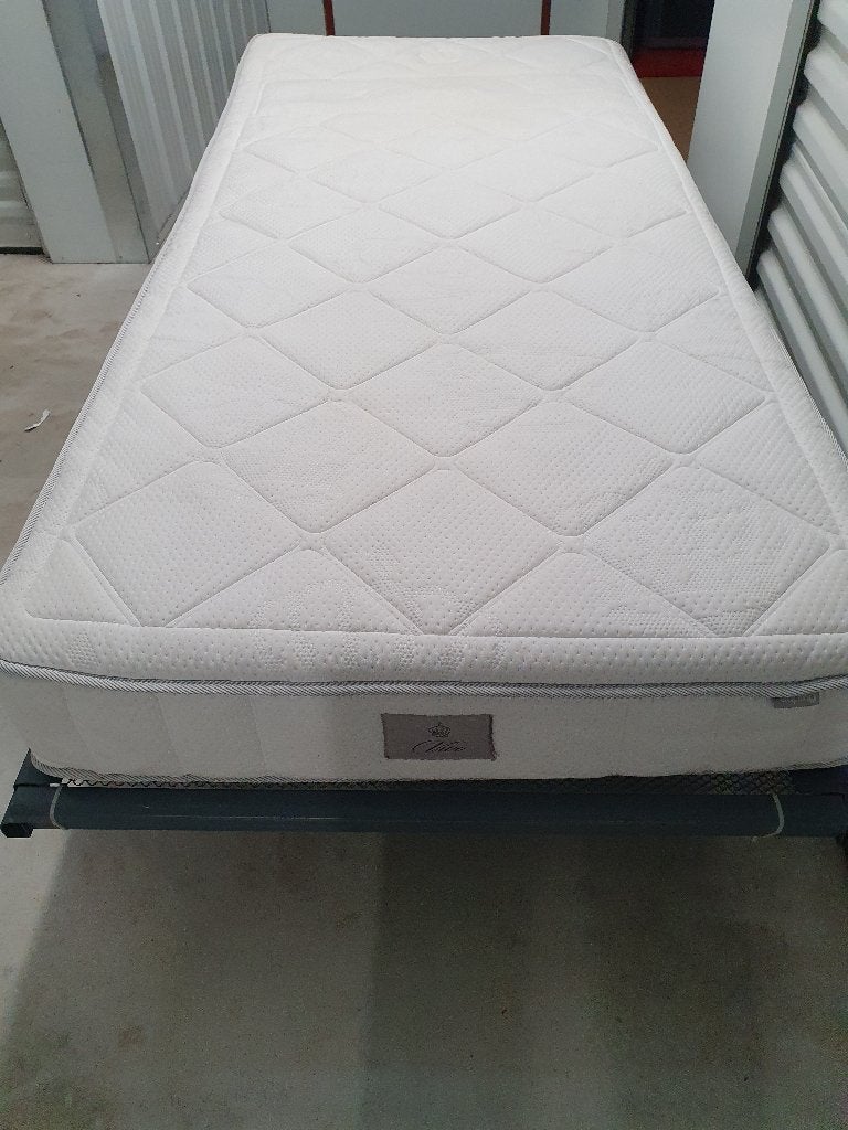 Auping bed 100x210 cm, Ophalen, Eenpersoons, 210 cm, Zo goed als nieuw