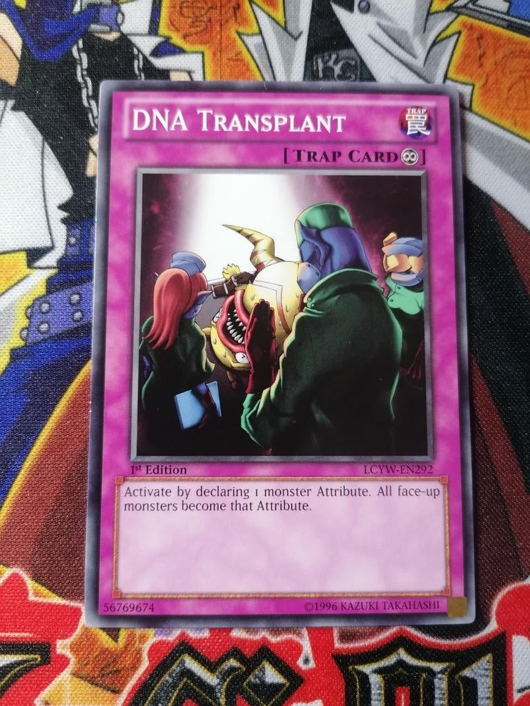 DNA Transplant - LCYW - Yu-Gi-Oh, Ophalen of Verzenden, Zo goed als nieuw