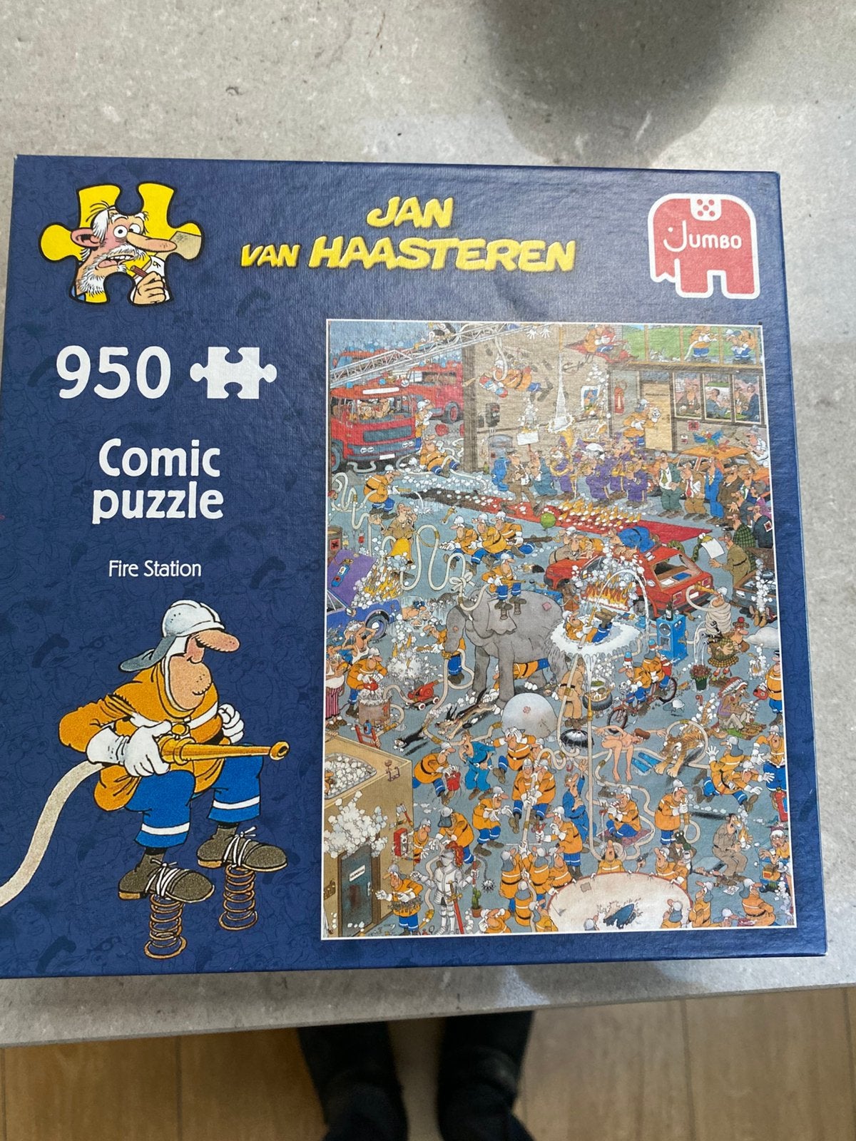 Fire Station 950 stukjes jan van Haasteren, Ophalen, 500 t/m 1500 stukjes, Zo goed als nieuw, Legpuzzel