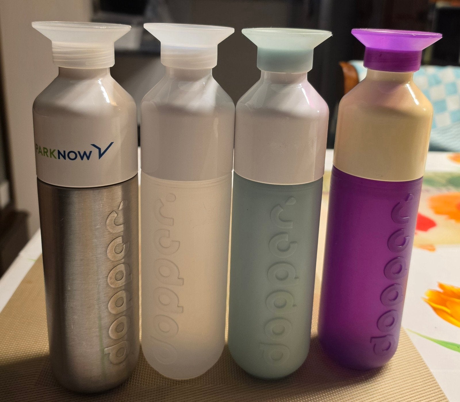 Dopper waterflessen - Diverse kleuren en materialen, Ophalen of Verzenden, Gebruikt