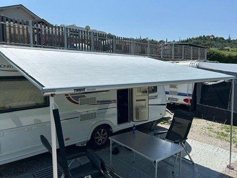 caravanluifel, Ophalen, Zo goed als nieuw, PVC, Thule