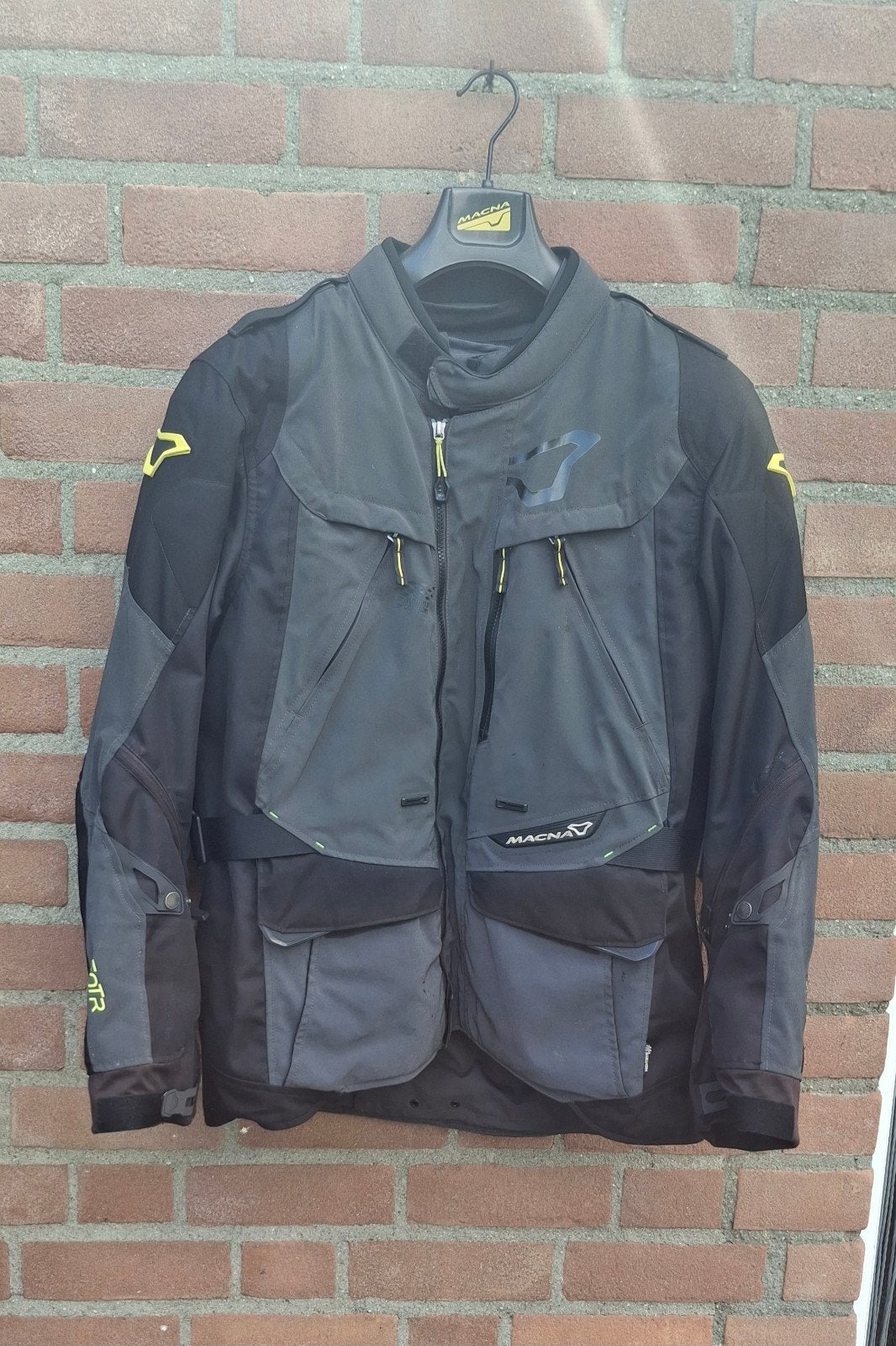 Macna 4-seizoenen motorjas Nighteye, Maat 54 (XL), Motoren, Kleding | Motorkleding, Jas | textiel, Heren, Ophalen of Verzenden