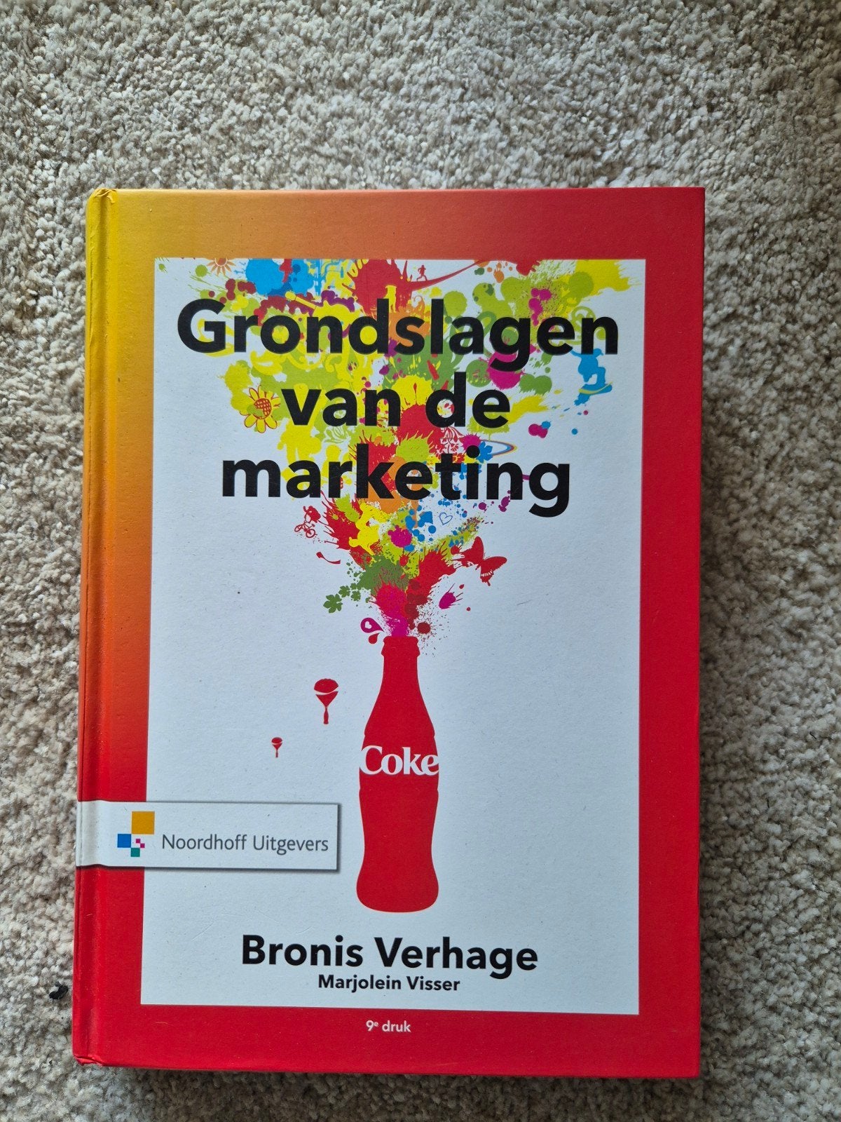 Grondslagen van de marketing - Bronis Verhage, Boeken, Zo goed als nieuw, Bronis Verhage, Gamma, HBO