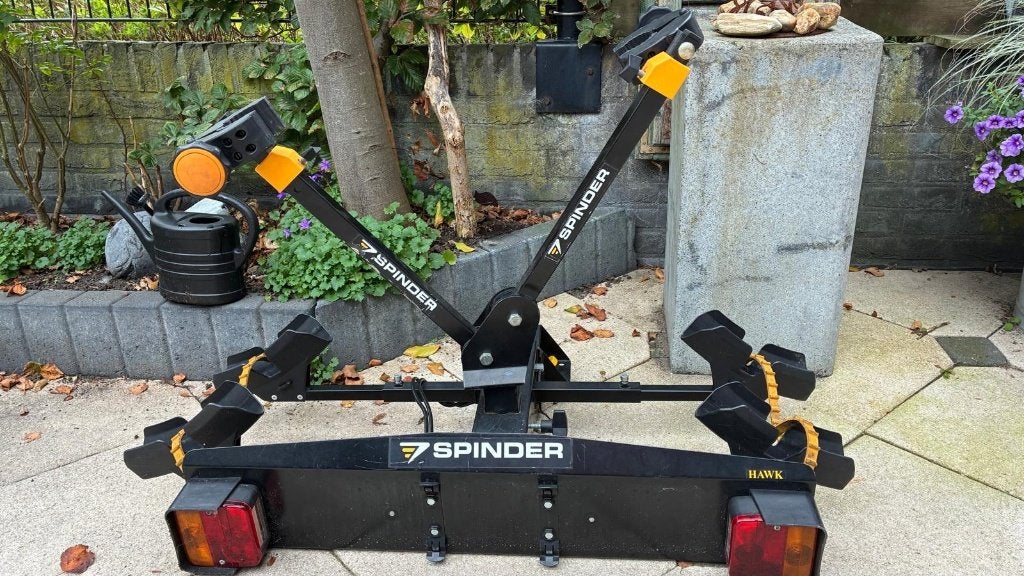 Fietsendrager, Ophalen, Gebruikt, 2 fietsen, Trekhaakdrager