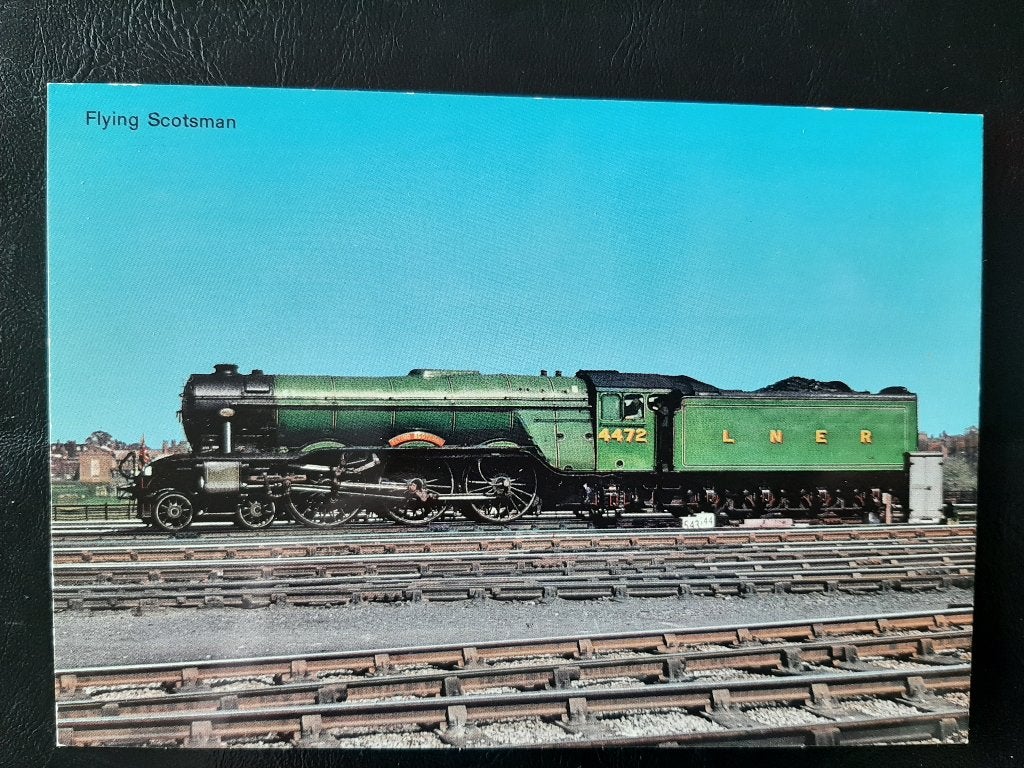 Locomotief, Flying Scotsman, ongelopen., Verzenden, Voor 1920, Ongelopen, Voertuig