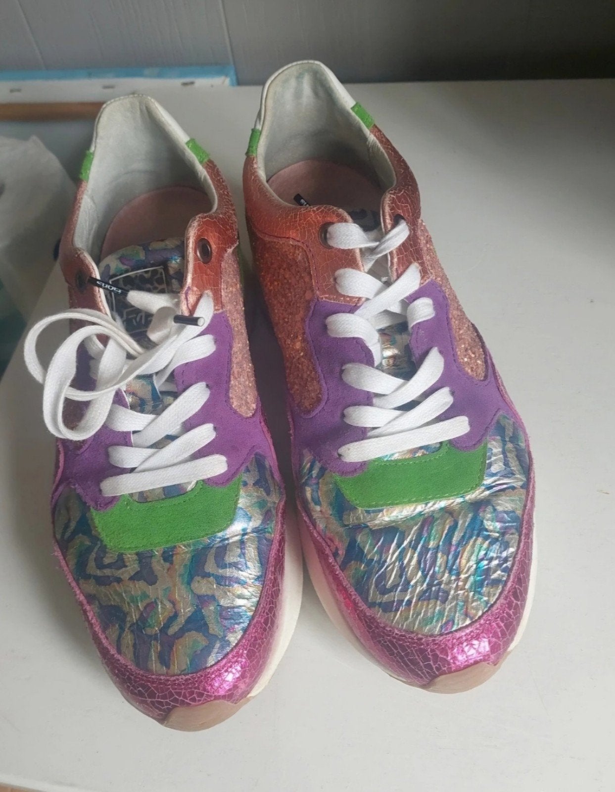 Kleurijke sneakers Floris van Bommel Maat 39 -, Kleding | Dames, Schoenen, Overige kleuren, Floris van Bommel, Ophalen of Verzenden