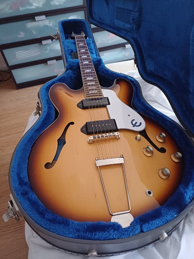 Epiphone Casino USA Beatles!, Ophalen of Verzenden, Nieuw, Hollow body, Epiphone