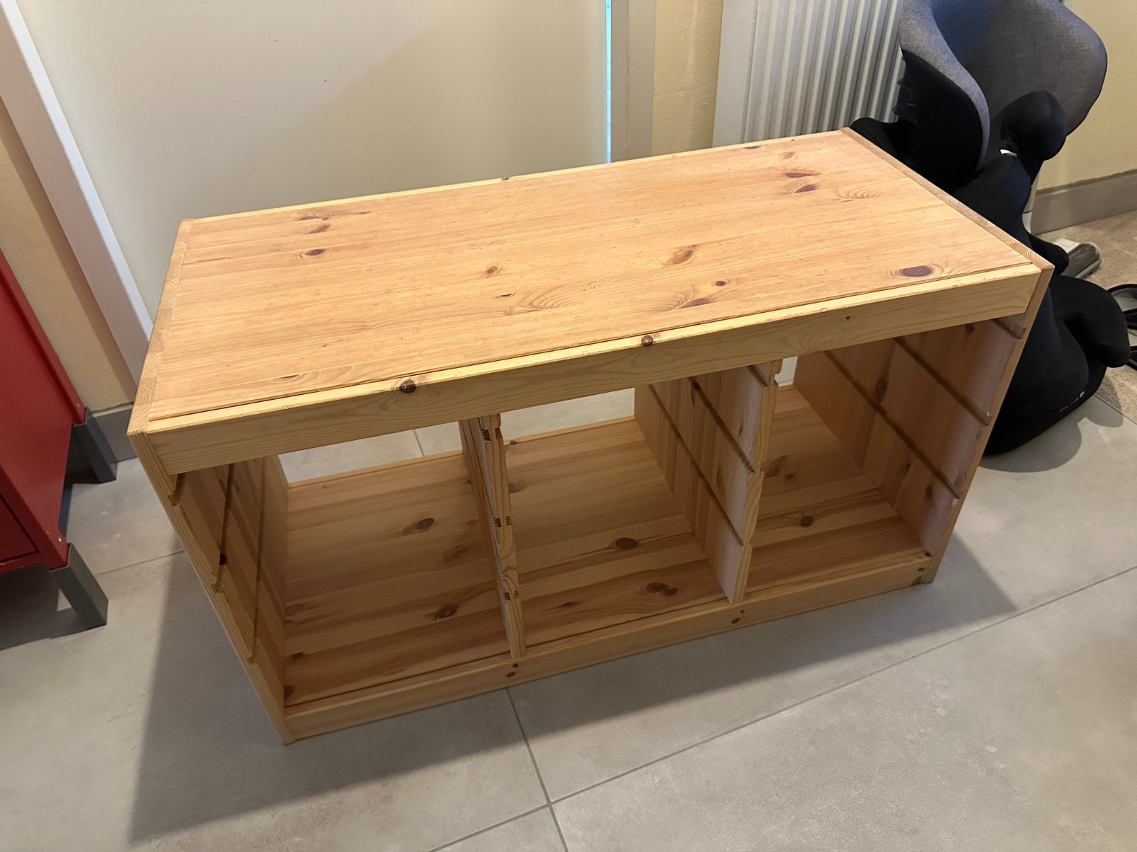Grenen ikea trofast kast tafelmodel, Ophalen, Gebruikt, 50 tot 100 cm, Minder dan 50 cm