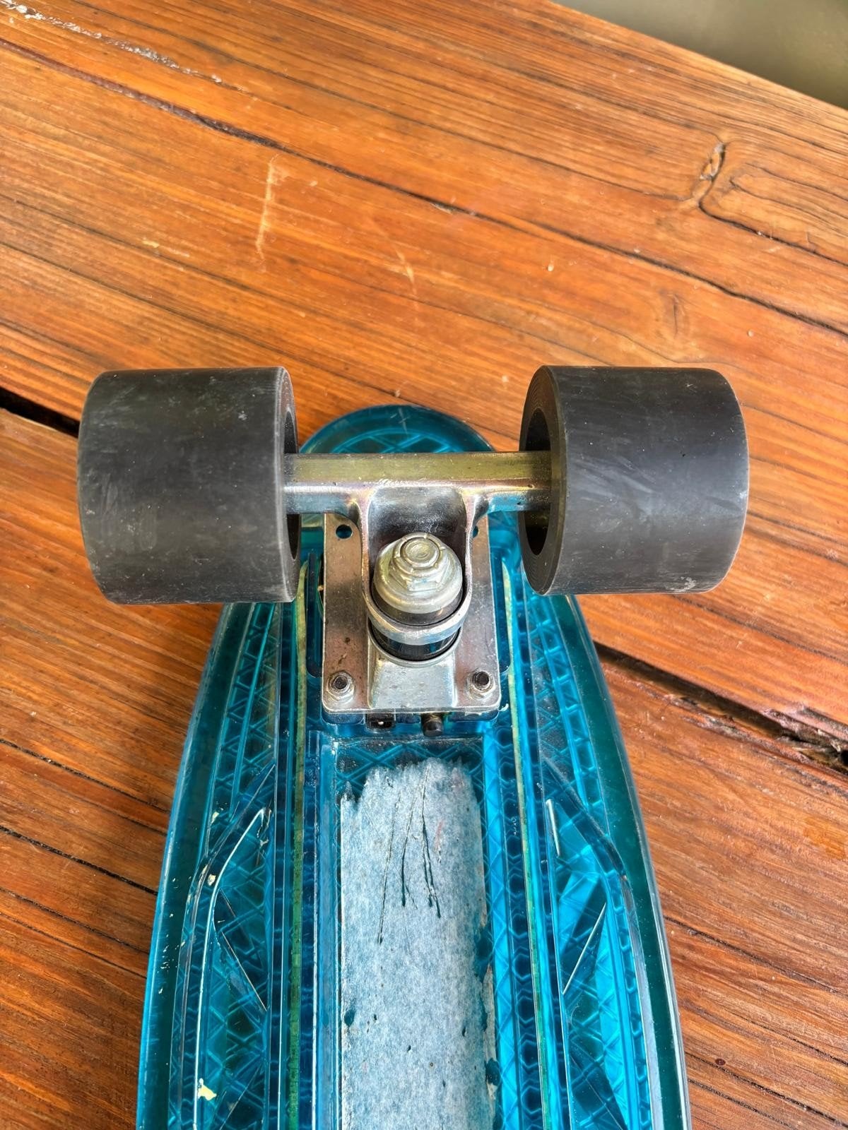 2 goede skateboards: blauwe en gele pennyboards, Sport en Fitness, Ophalen of Verzenden, Gebruikt, Skateboard