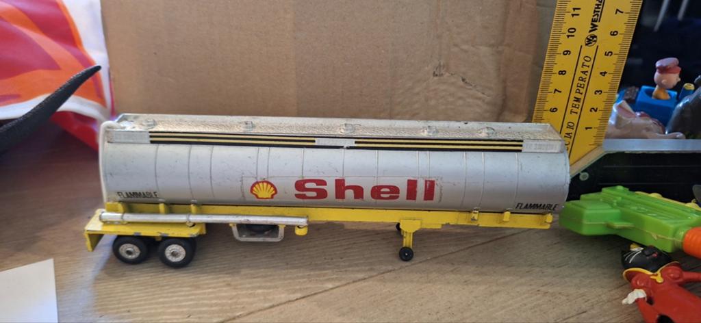 Shell vrachtwagen trailer playart (9526), Gebruiksvoorwerp, ., Ophalen of Verzenden, Zo goed als nieuw