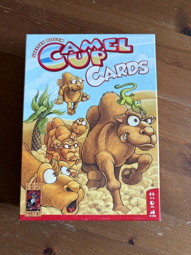 Camel Up Cards, Vijf spelers of meer, Ophalen of Verzenden, Gebruikt, 999 Games