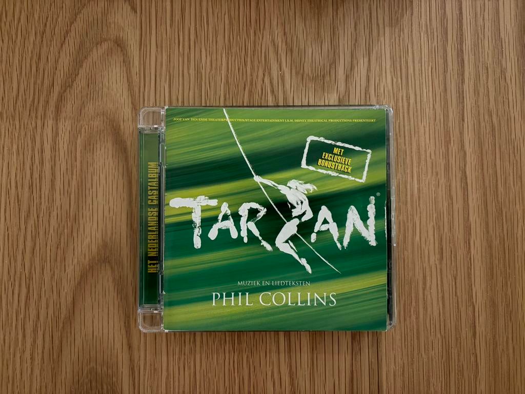 Tarzan Nederlandse Disney musical cd Chantal Jansen, Ophalen of Verzenden, Zo goed als nieuw
