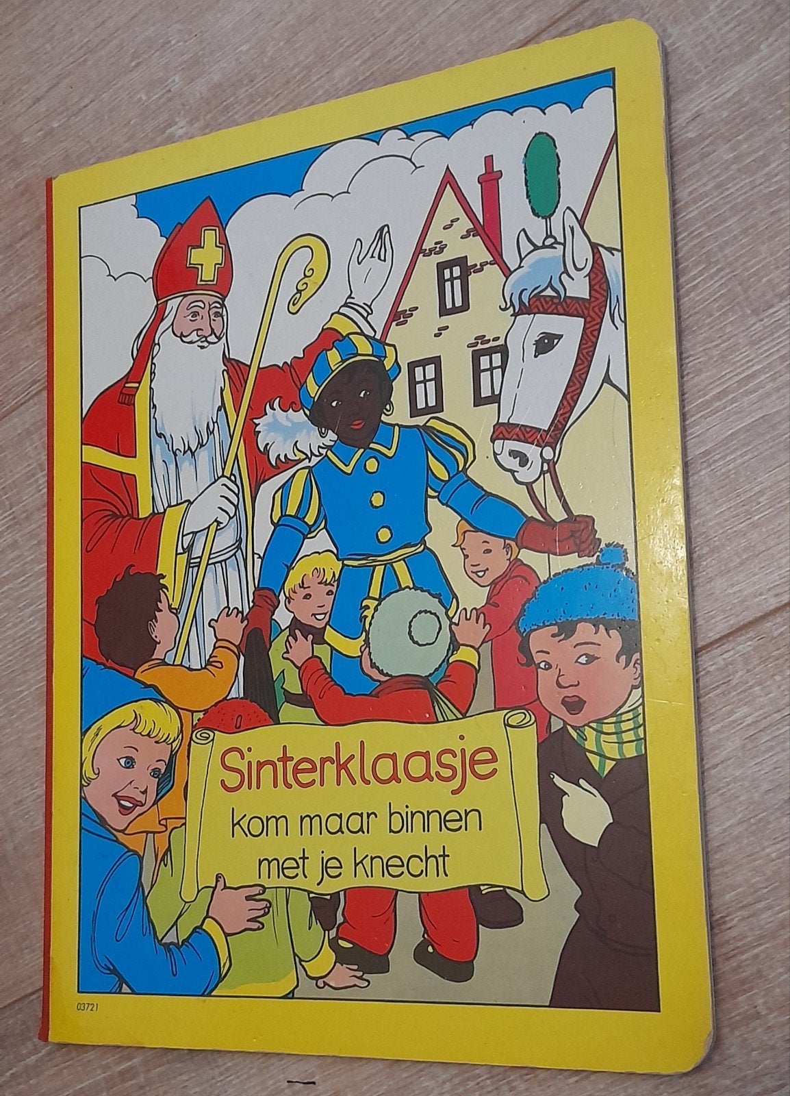 oud sinterklaas boekje zwarte piet, Diversen, Ophalen of Verzenden, Gebruikt