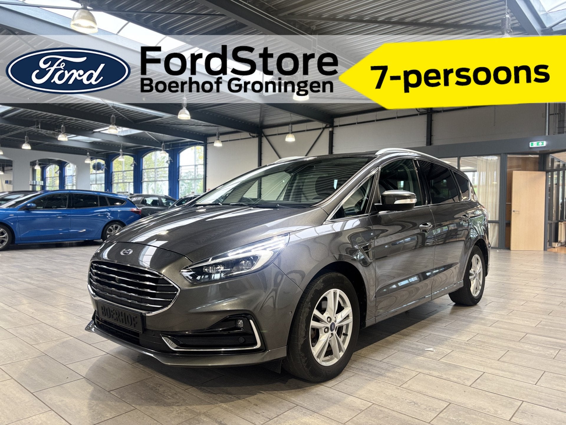 Ford S-Max 2.5 HYBRID 190 pk Titanium | Trekhaak | 7-zitter