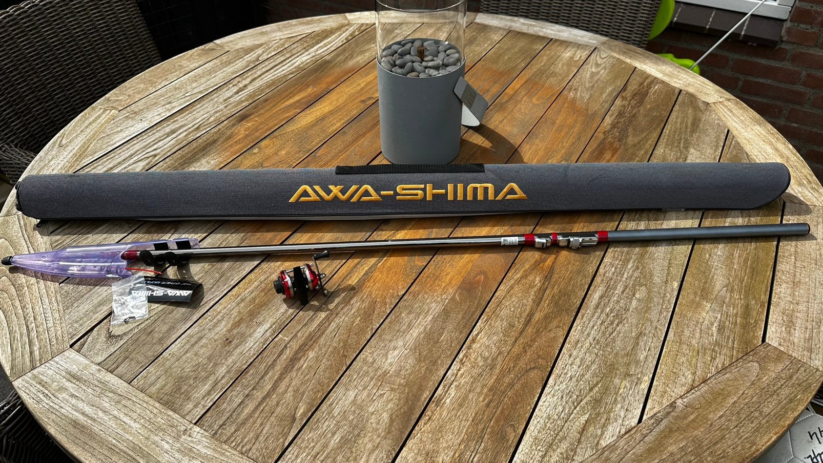 AWA-SHIMA MEIRON CAST MASTER 420, Ophalen, Nieuw, Complete hengel