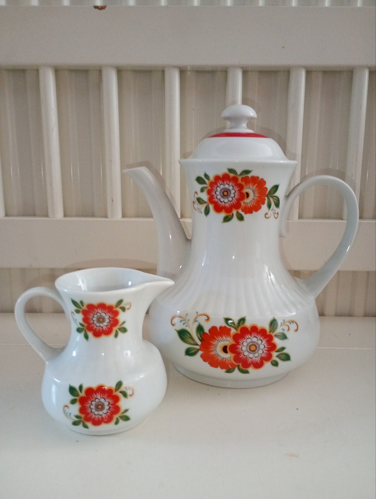 Winterling Marktleuthen Bavaria Koffiekan en Melkkannetje, Ophalen