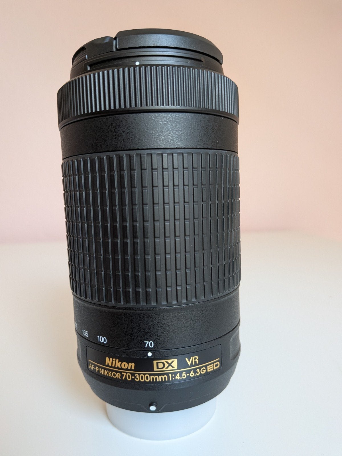 Nikon AF-P Nikkor 70-300mm f/4.5-6.3G ED VR lens, Nikon, Zo goed als nieuw, Nikon F-mount, Beeldstabilisatie