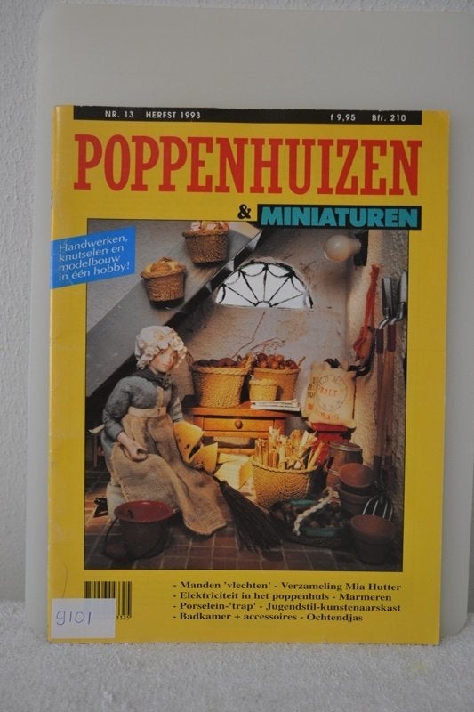 Mooi boek van poppenhuizen miniaturen NR 9101, Ophalen of Verzenden, Zo goed als nieuw, Poppenhuis