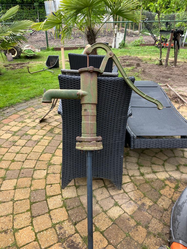 Waterpomp, Ophalen