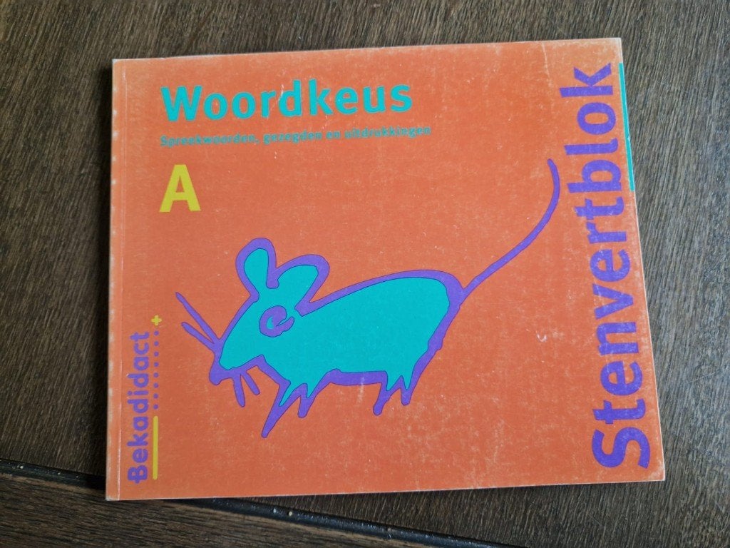 Stenvertblok Woordkeus A – Spreekwoorden– Bekadidact, Ophalen of Verzenden, Zo goed als nieuw, Overige niveaus, Nederlands