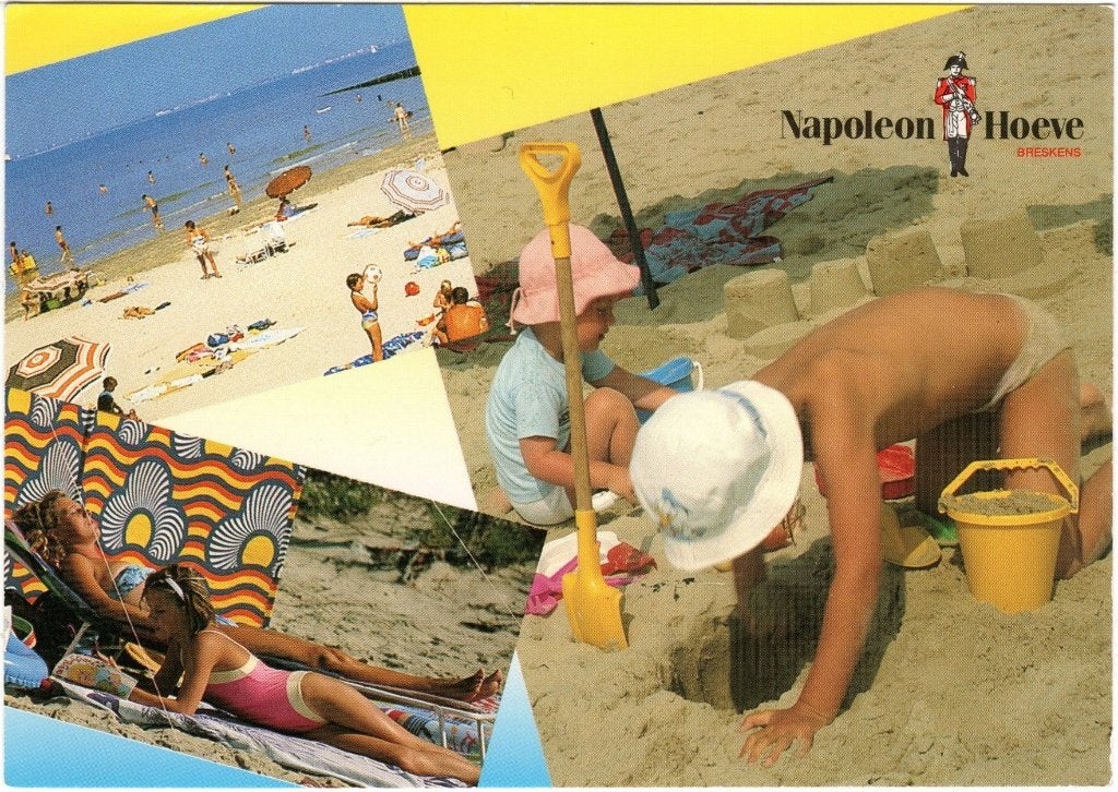 Breskens  Napoleon Hoeve, Verzamelen, Ophalen of Verzenden, 1960 tot 1980, Gelopen, Zeeland
