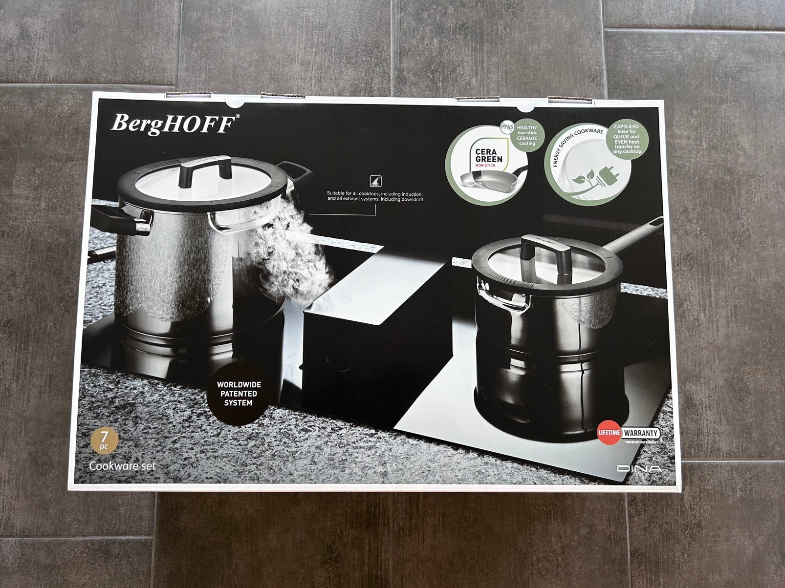 Nieuwe Berghoff pannenset, Ophalen, Nieuw, Pannenset