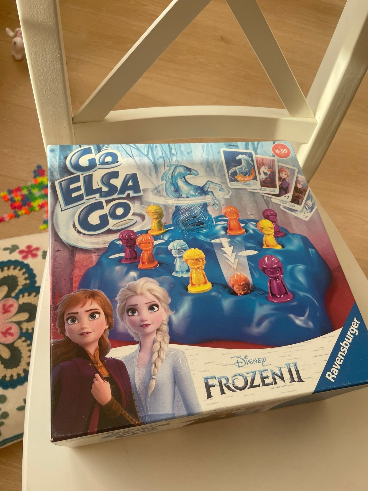 Disney Frozen 2 Go Elsa Go! Bordspel Ravensburger, Drie of vier spelers, Ophalen of Verzenden, Zo goed als nieuw