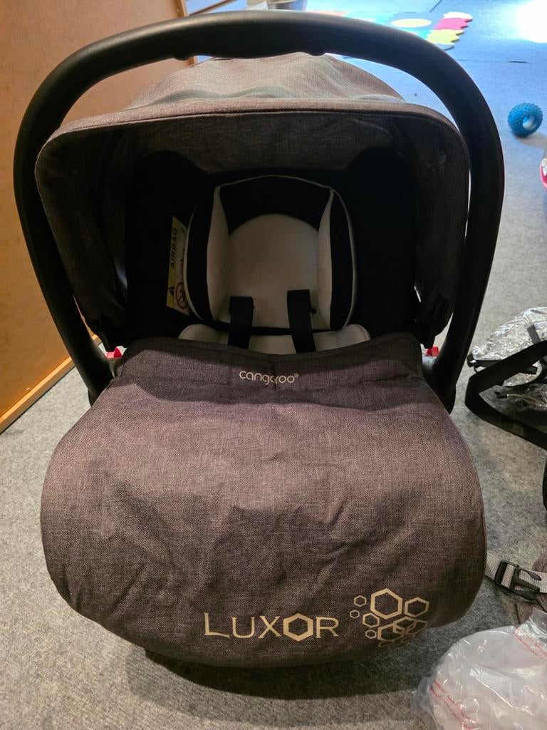Maxi-Cosi Luxor Cangaroo autostoel, 0 t/m 13 kg, Maxi-Cosi, Gebruikt, Autogordel