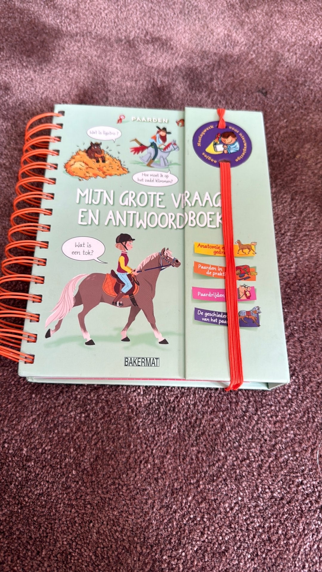 Mijn grote vraag en antwoordboek: Paarden, Verzenden, Nieuw, Non-fictie