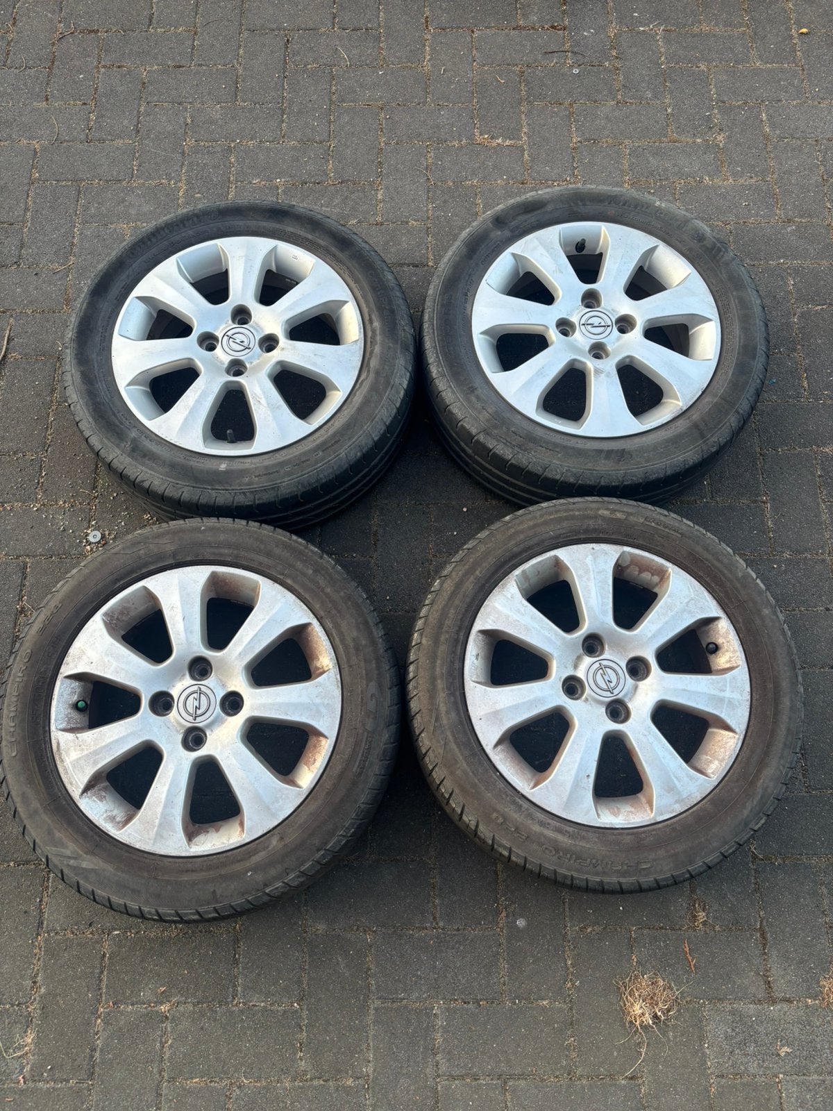 Velgen Opel Corsa 15 inch, Ophalen, Gebruikt
