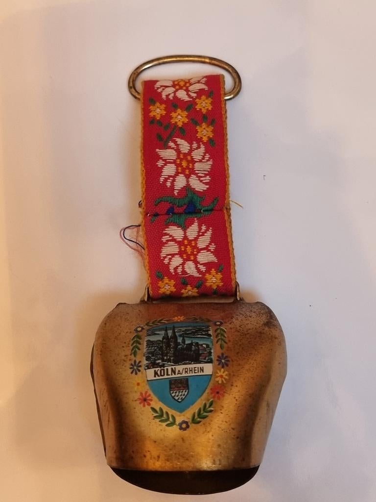 Vintage Koebel Keulen/Rijn Souvenir met Edelweiss Lint, Ophalen of Verzenden, Gebruikt