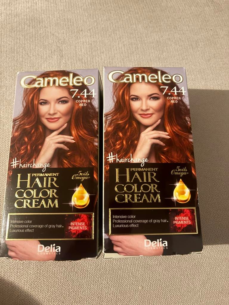 Cameleon 7.44 Ginger Haarverf, Ophalen of Verzenden, Nieuw, Overige typen