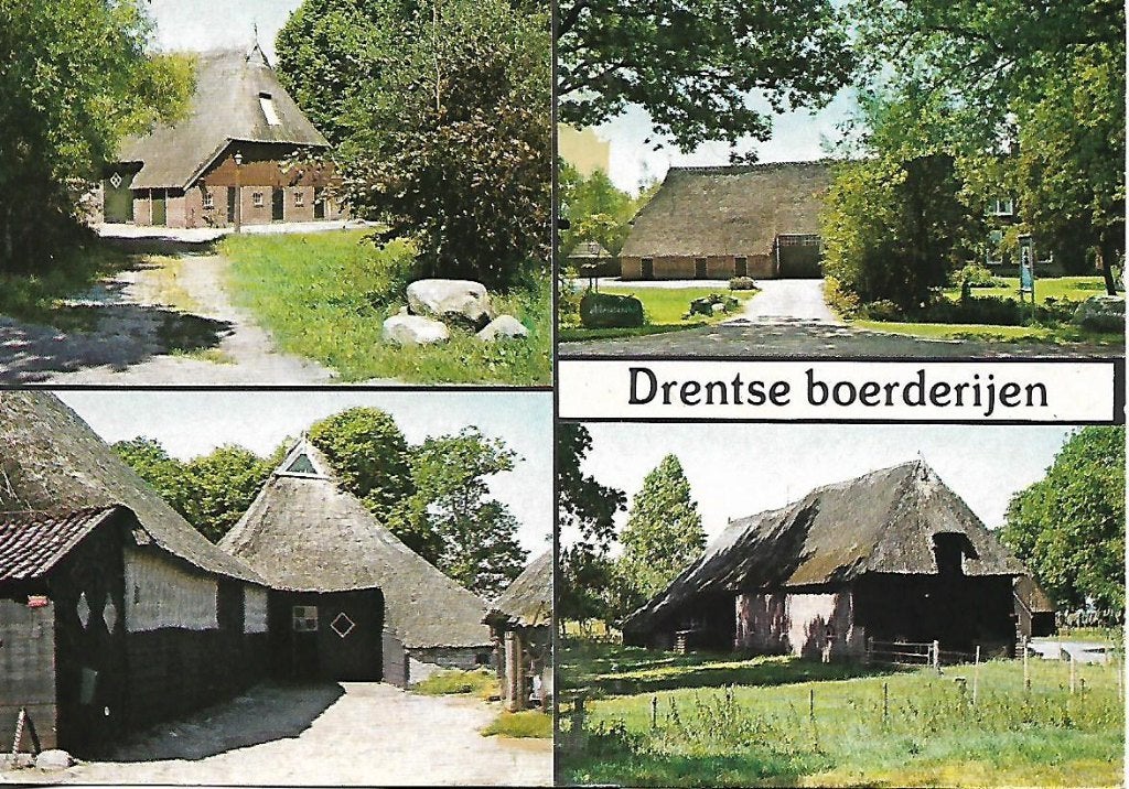 Drenthe- -4-luik., Ophalen of Verzenden, 1980 tot heden, Gelopen, Drenthe