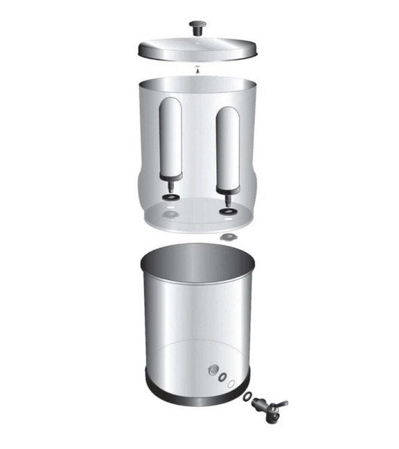 Berkefeld Doulton waterfilter 6 L (2 patronen), Doulton Water Filters Ltd, Nieuw, Ophalen of Verzenden, Filtersales@doulton.com