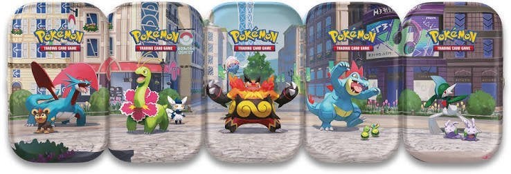 Pokémon Lumiose City Mini Tins 80X